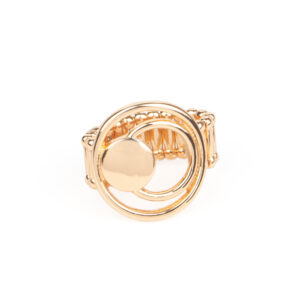 Edgy Eclipse _Gold Ring